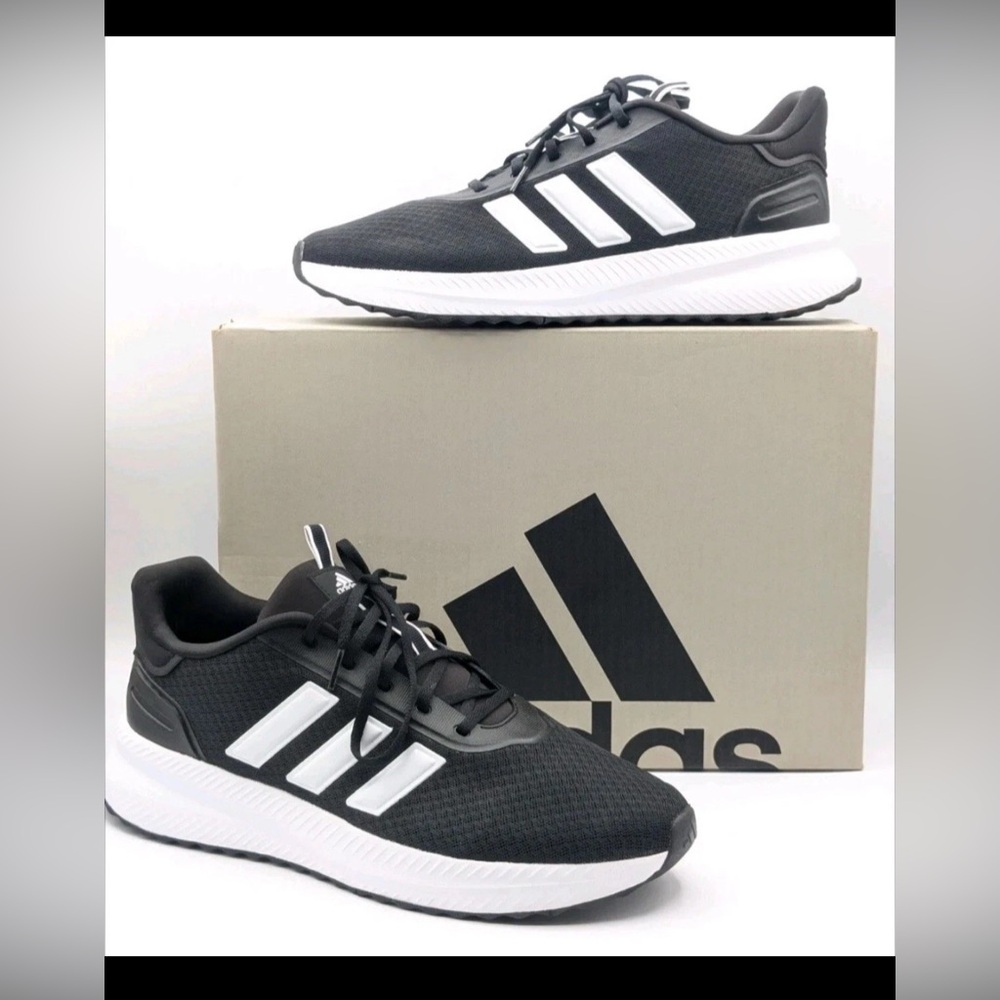 Adidas X_PLRPATH Women's Running Sneaker,  Black/White, size 7.5 M US
